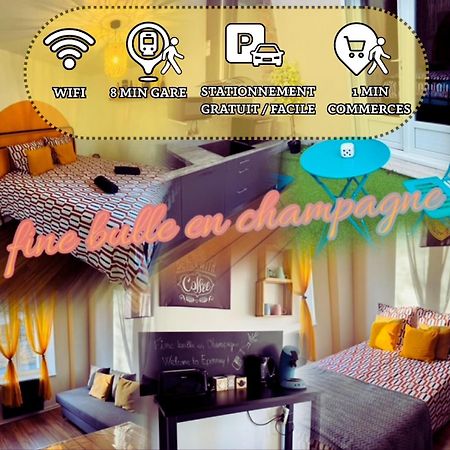 Fine Bulle En Champagne - 1 Chambre - Terrasse Épernay Eksteriør billede